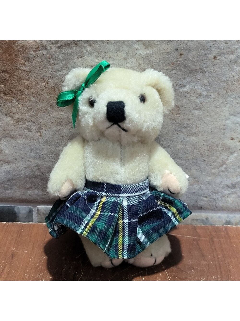 Vintage Pacific Craft Mini Plush Bear Jointed Limbs 1997